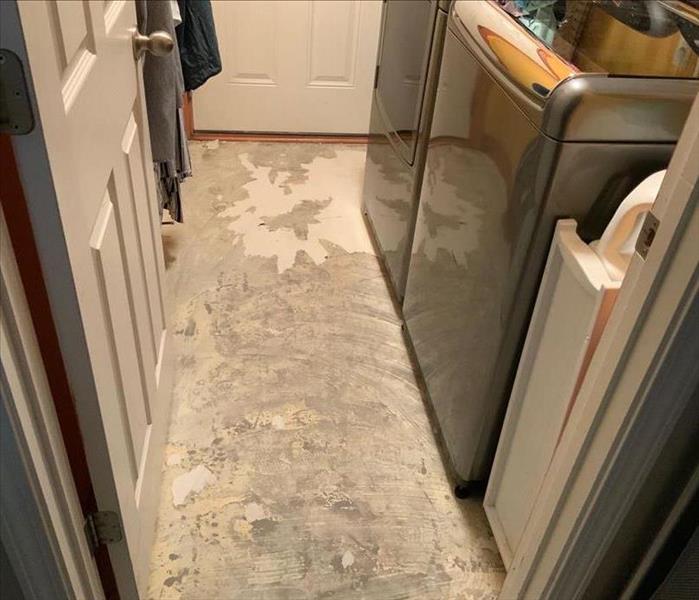 damaged floors Post-Mitigation