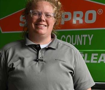 Kacie Minchew, team member at SERVPRO of Mobile County